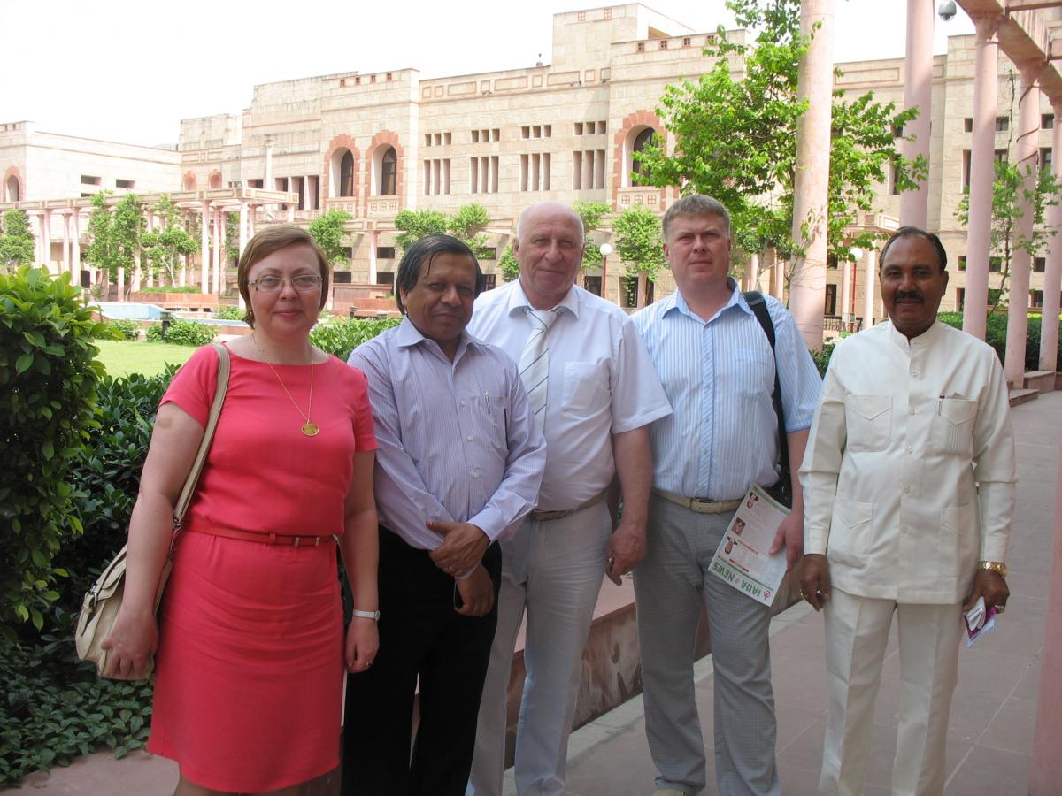 Визит делегации СГАУ в Индию Фото 2