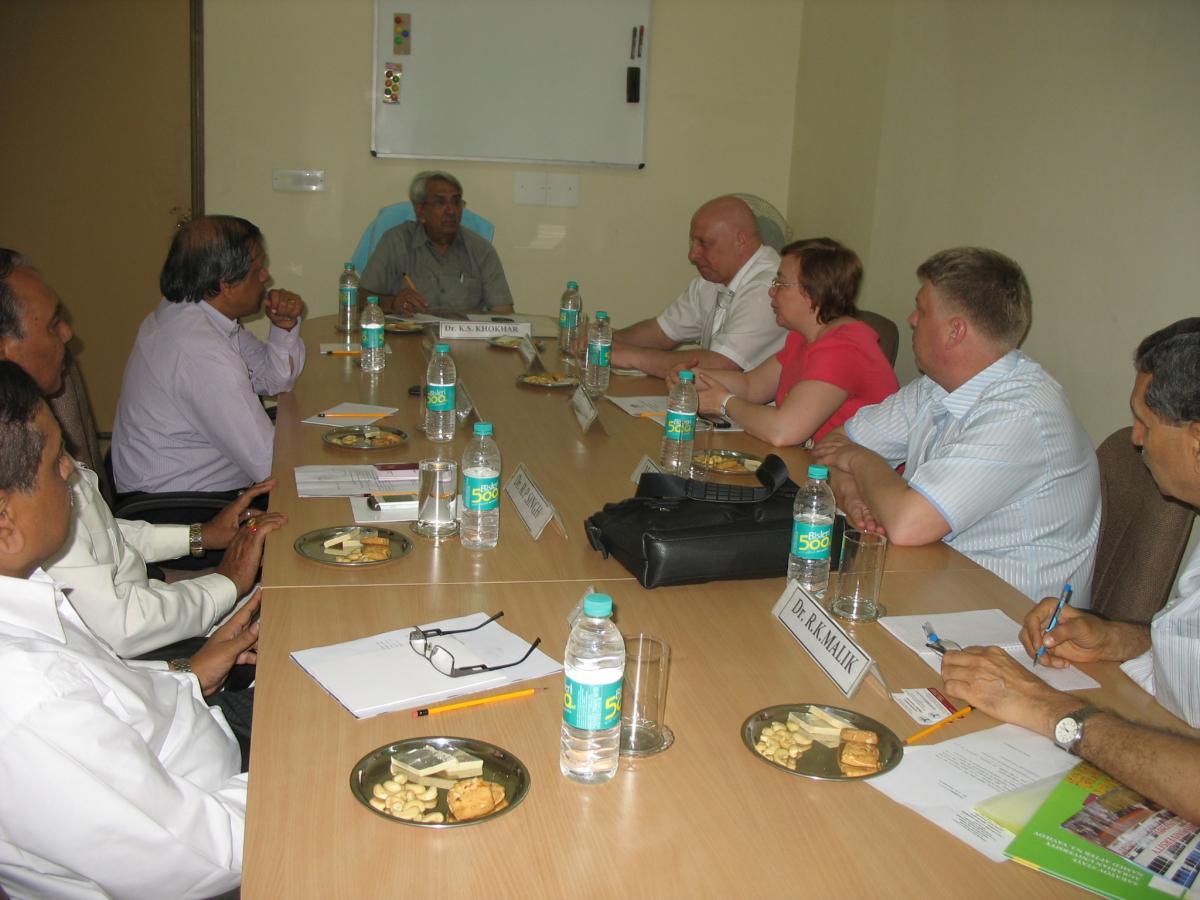 Визит делегации СГАУ в Индию Фото 3