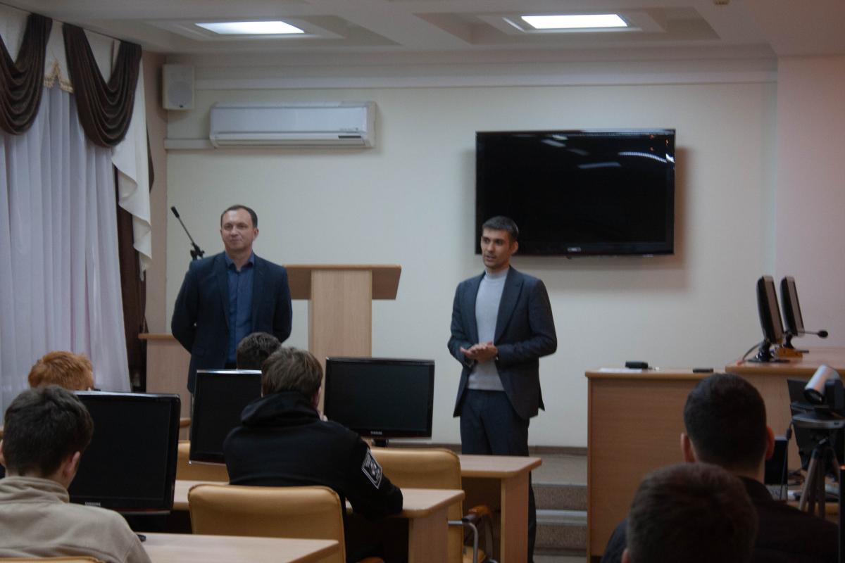 Встреча обучающихся первого курса кафедры