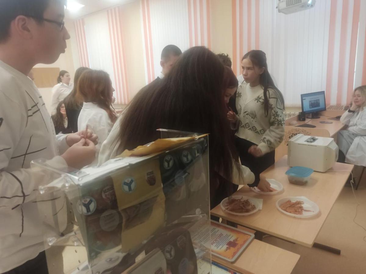 Профориентационная работа кафедры «Технология производства и переработки продукции животноводства» с учениками школ города Энгельс Фото 5 Профориентационная работа кафедры «Технология производства и переработки продукции животноводства» с учениками школ города Энгельс Фото 5