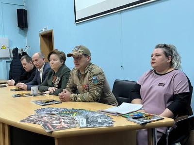 Встреча обучающихся с участником специальной военной операции