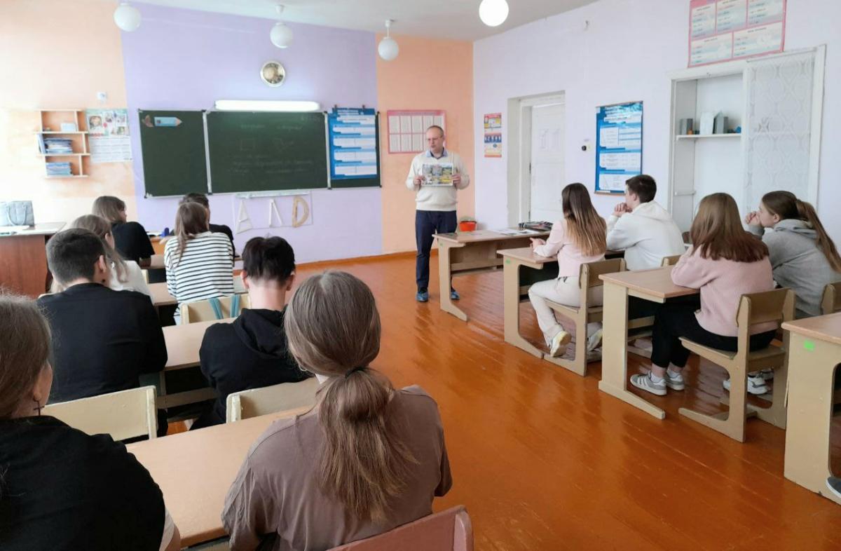 Профориентационная работа с учениками и учителями МОУ СОШ р.п. Пинеровка Балашовского района