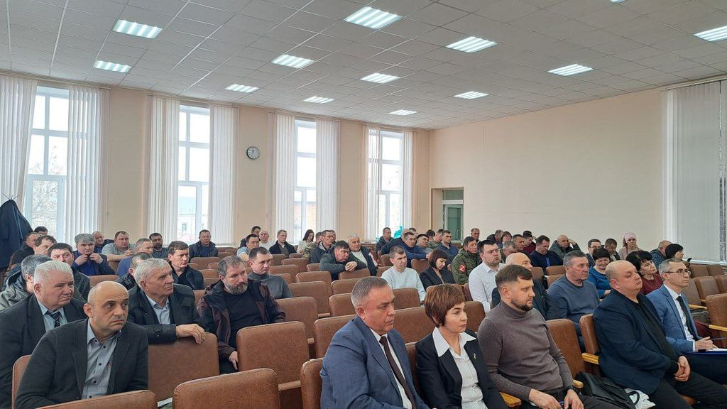 Совещание  с руководителями сельскохозяйственных предприятий Фото 9