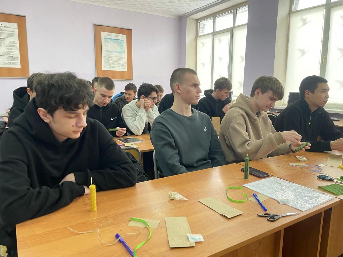 Мастер-класс под названием «Зажги свою мечту» в группе ЭСА-18202 Фото 1