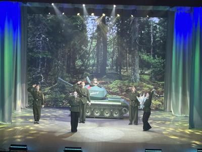 Патриотический цирковой спектакль «Мой герой»