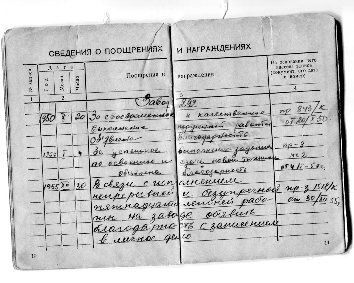 Акция «Помни меня»: Крайнов Борис Васильевич – труженик тыла Фото 7