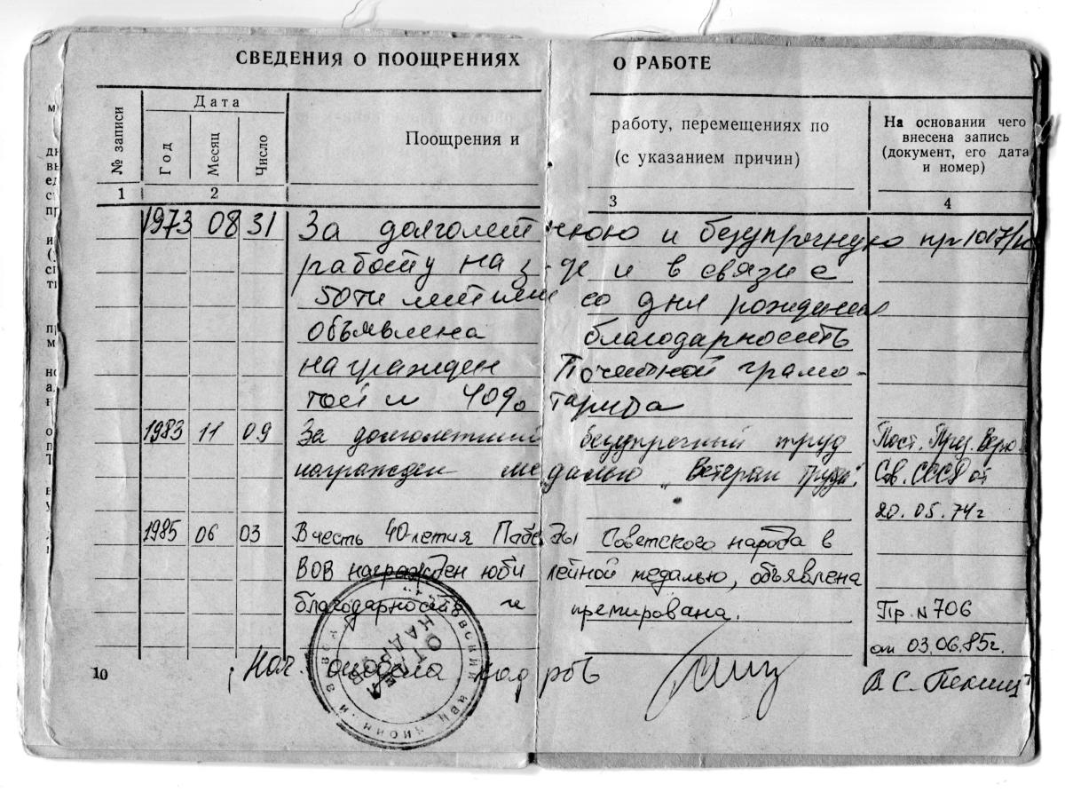 Акция «Помни меня»: Крайнов Борис Васильевич – труженик тыла Фото 11