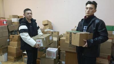 Студенты - волонтёры в деле!