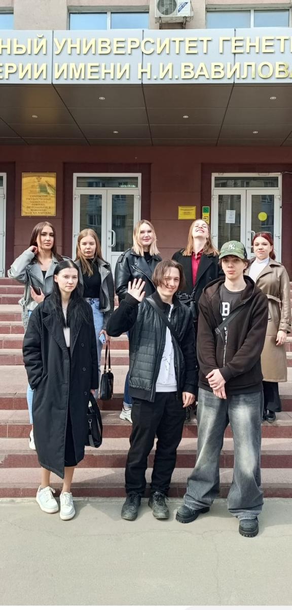 Экскурсия для студентов «Саратовского колледжа строительства мостов и гидротехнических сооружений».