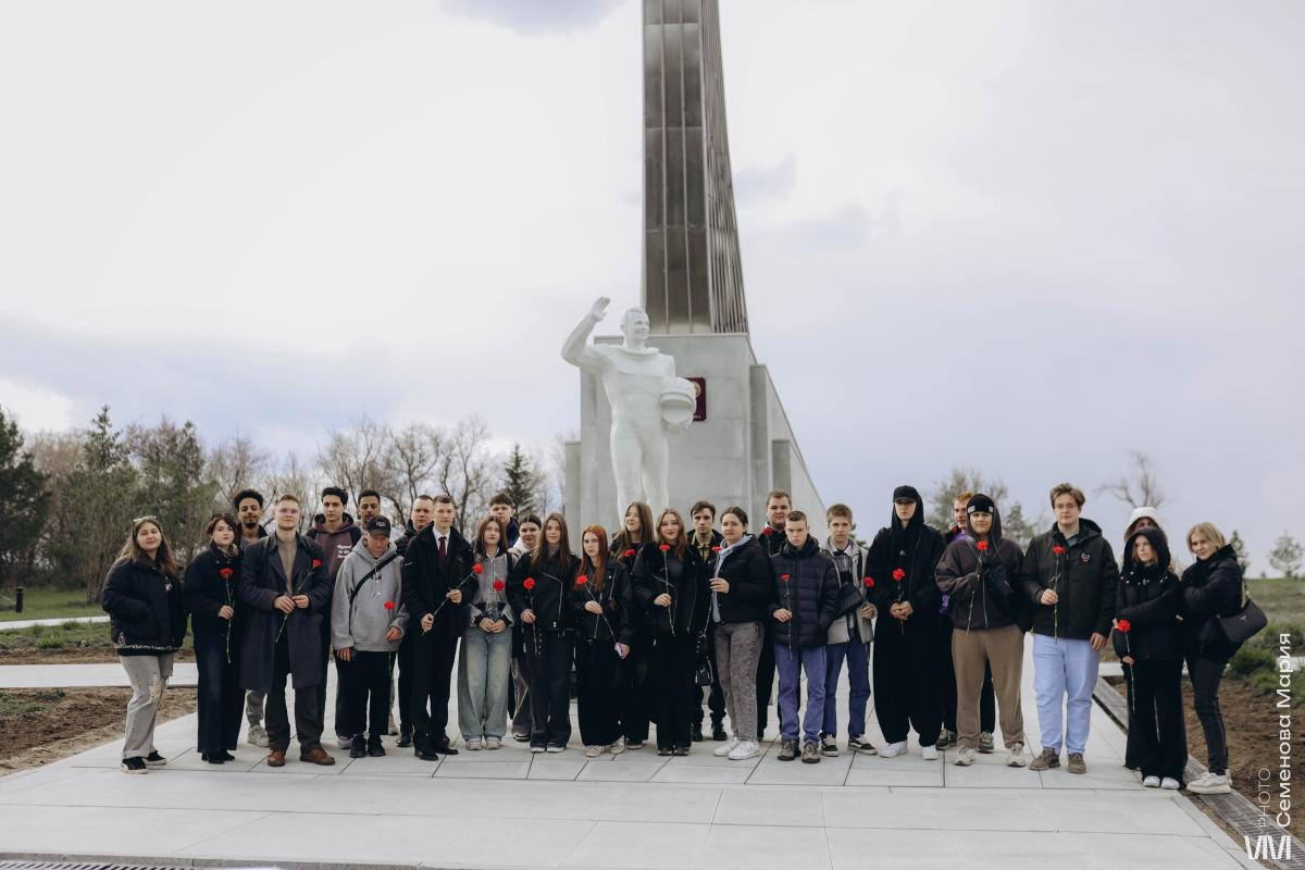 Посещение парка покорителей космоса  имени Юрия Гагарина