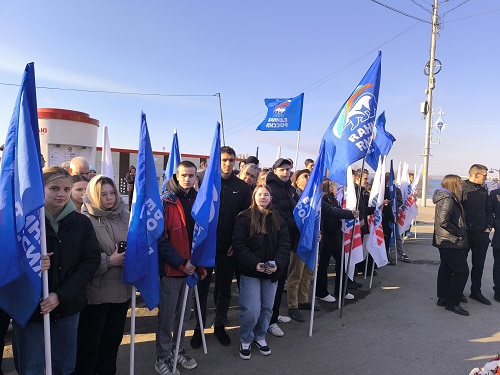Приняли участие в митинг-концерте ко Дню Космонавтики