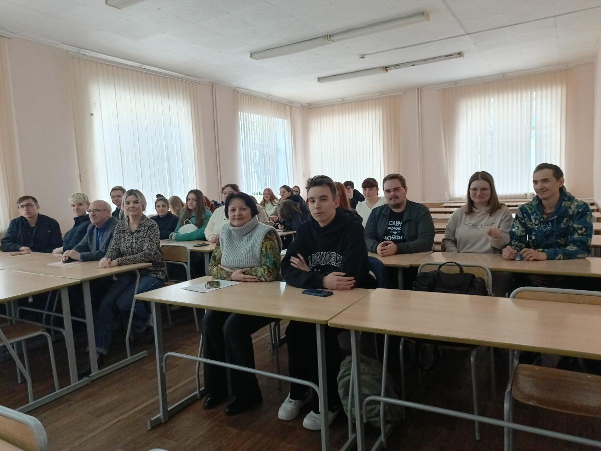 Встреча с лектором общества "Знание" на кафедре Технологии продуктов питания Фото 1
