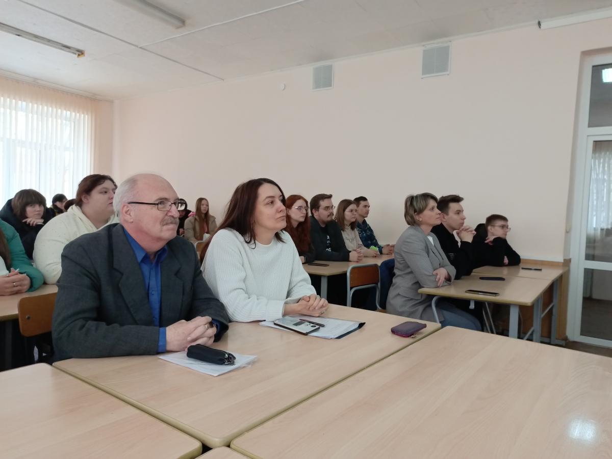 Встреча с лектором общества "Знание" на кафедре Технологии продуктов питания Фото 3