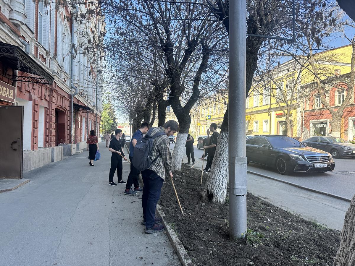 Череда субботник института генетики и агрономии Фото 3