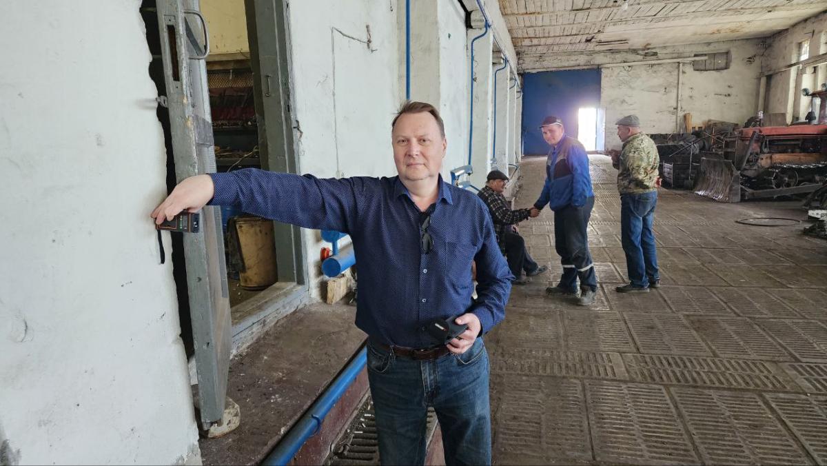 Рабочий визит сотрудников кафедры "Техническое обеспечение АПК" в УНПО "Муммовское" Фото 6