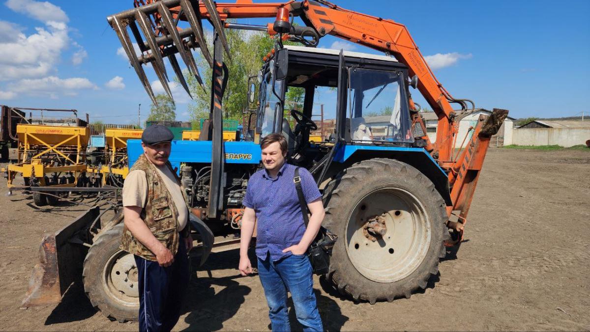 Рабочий визит сотрудников кафедры "Техническое обеспечение АПК" в УНПО "Муммовское" Фото 7