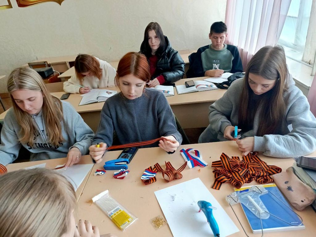 Мастер – класс «Георгиевская лента» Фото 3