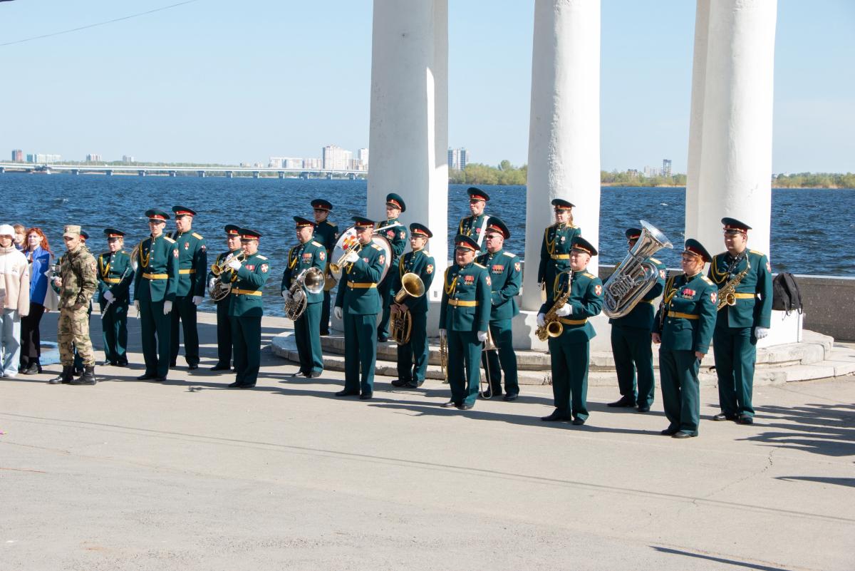 Студенты Вавиловского университета - участники патриотического флешмоба Фото 5