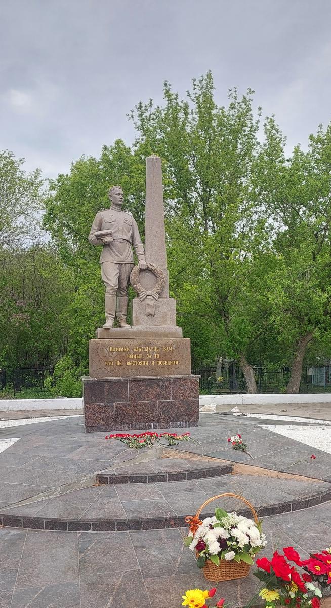 Посещение Мемориального комплекса «Братская могила» Фото 1