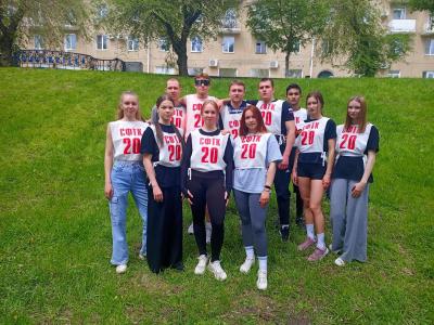 Участие в легкоатлетической эстафете "Вперёд, к Победе!", посвящённой 80й годовщине Победы в Великой Отечественной войне