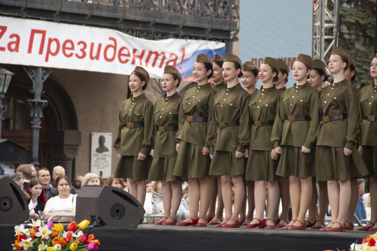 Митинг-концерт в честь 80 - летия Победы в Великой Отечественной войне Фото 2