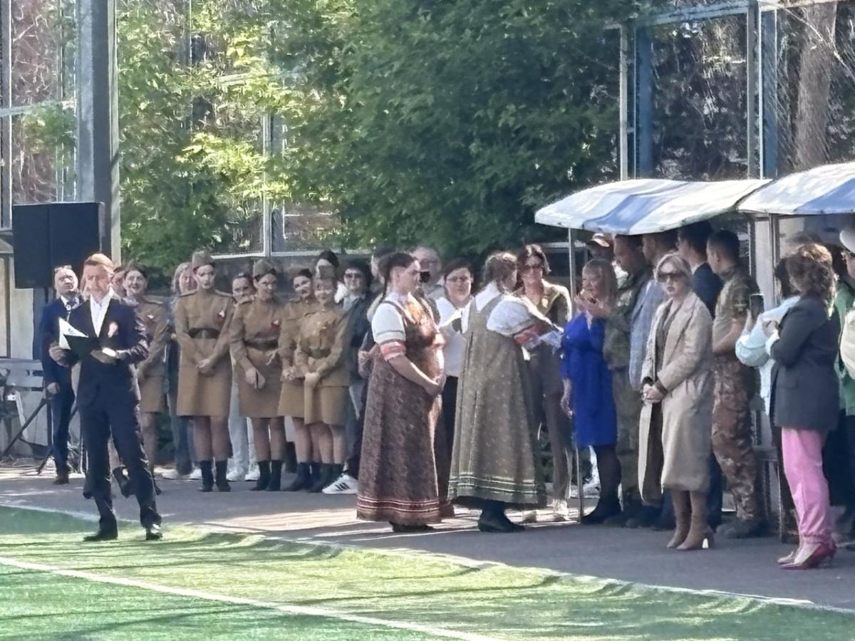 Посещение фестиваля футбола «Кубок победы», приуроченного 80-летию Победы в Великой Отечественной войне Фото 3