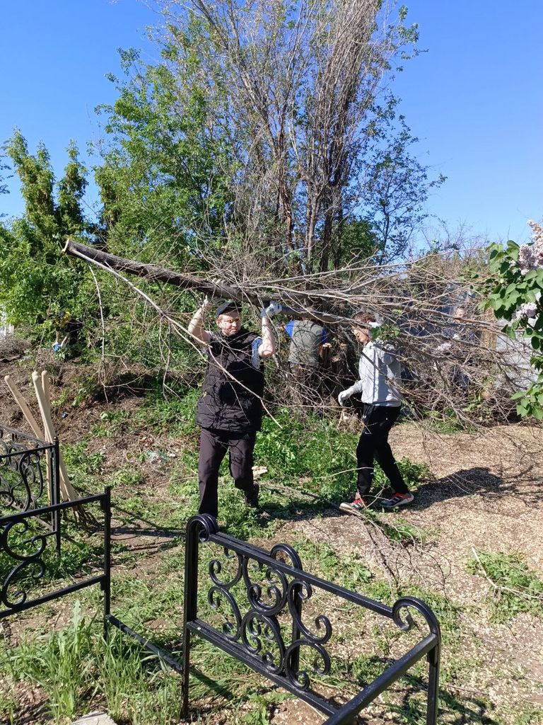 Субботник на Старообрядческом кладбище Фото 4