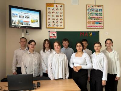 Профориентационная работа кафедры "Иностранные языки и культура речи"