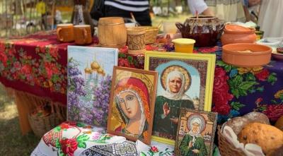 На берегу Еруслана прошёл яркий праздник святой Троицы