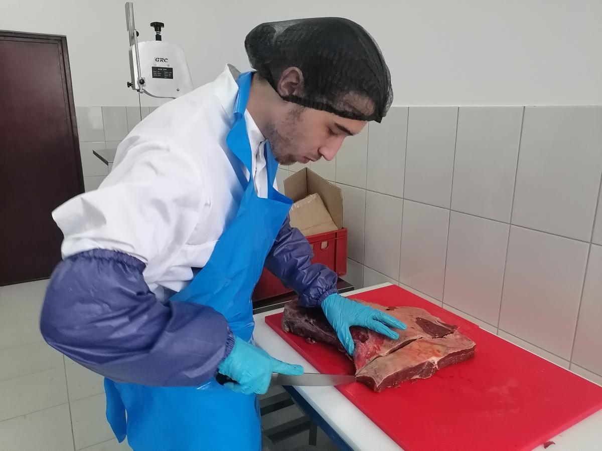 Демонстрационный экзамен профильного уровня для обучающихся специальности 19.02.12 Технология продуктов питания животного происхождения,  направленность "Производство продуктов питания из мясного сырья" ФП «ПРОФЕССИОНАЛИТЕТ» Фото 7