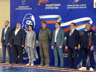ФГБОУ ВО Вавиловский университет принял участие в организации и проведении традиционного спортивного фестиваля для участников и ветеранов специальной военной операции и их семей