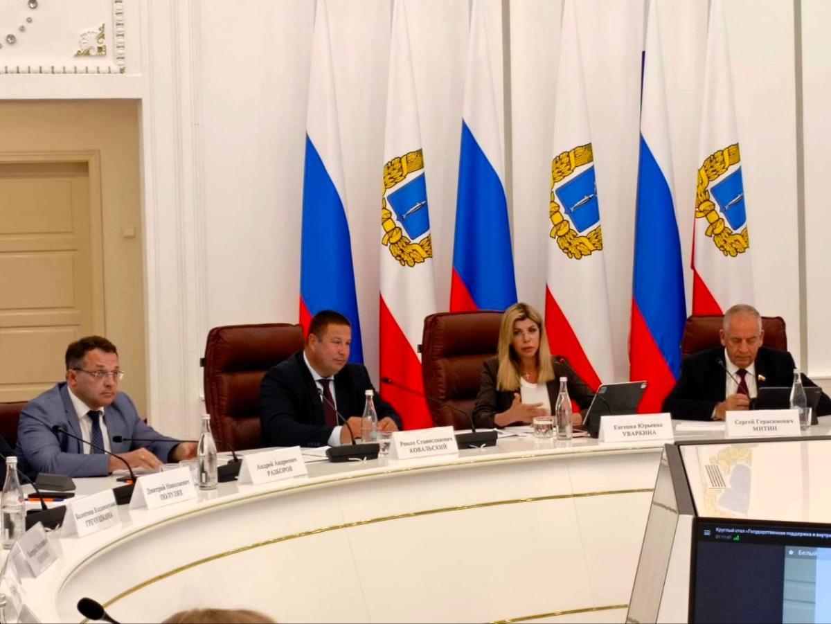 Представитель вуза выступил с докладом в Правительстве области Фото 2