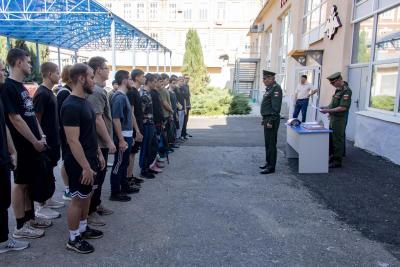 В Вавиловском университете стартовал третий этап по поступлению в военный учебный центр