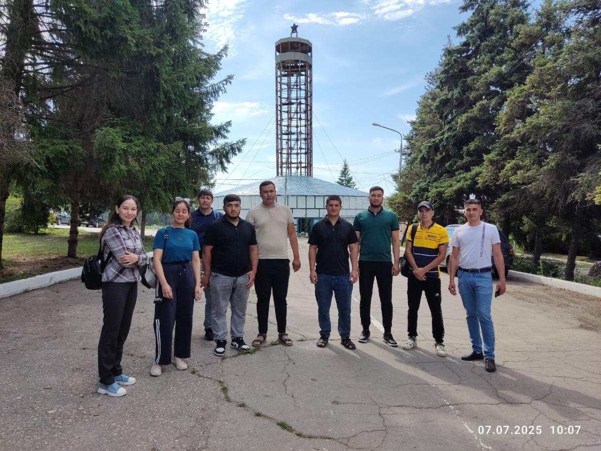 Знакомство студентов группы Б-Эв-203 с работой УНПК 