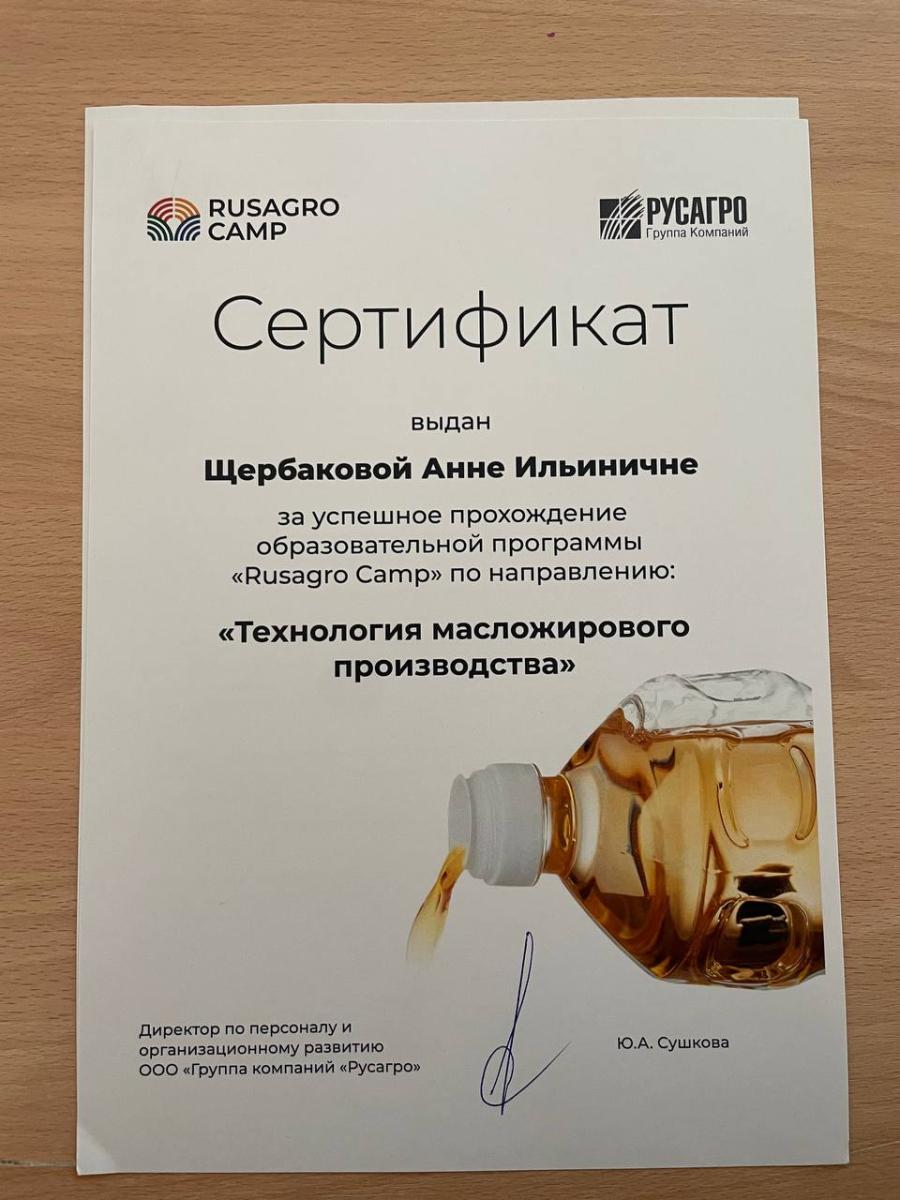 Первый выпуск программы «Русагро Кемп»: шаг в будущее вместе с индустрией Фото 5