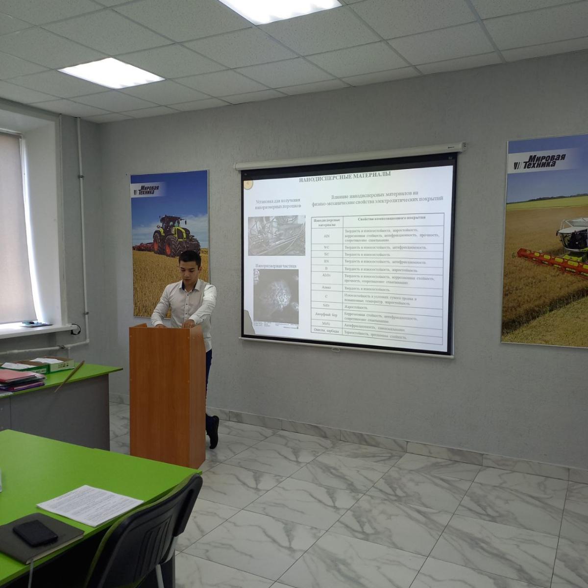 Защиты выпускных квалификационных работ на кафедре "Техническое обеспечение АПК" Фото 5
