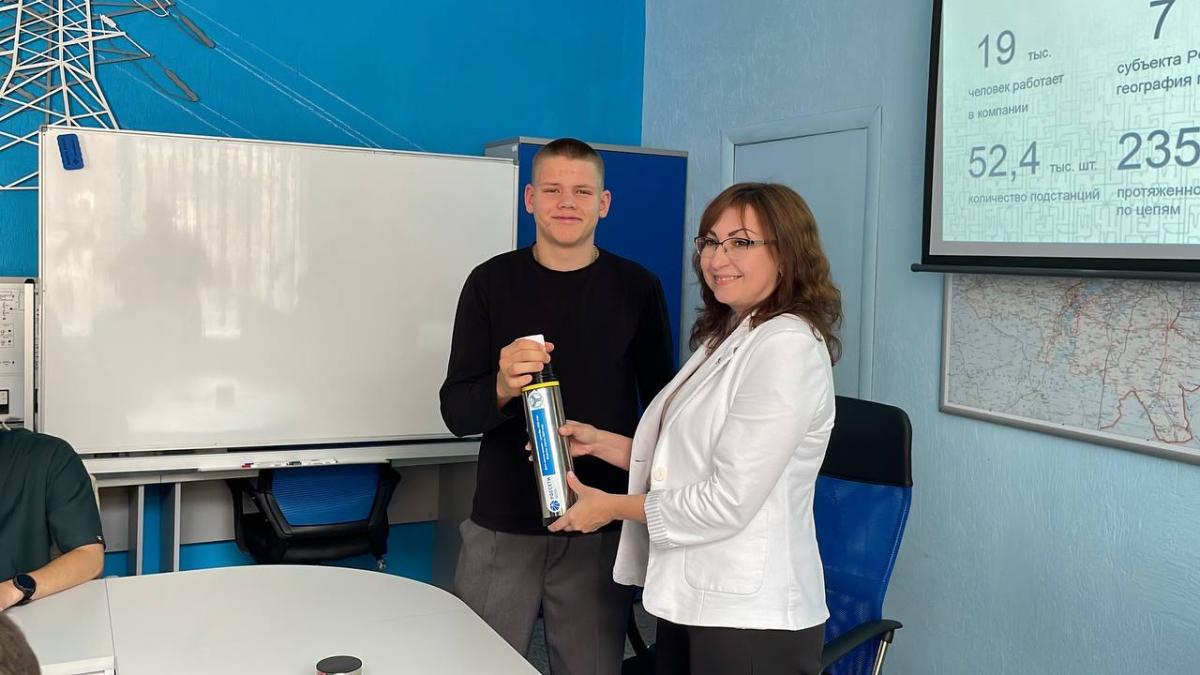 Образовательный трек группы Б-ЭЭ-101 «РОССЕТИ ВОЛГА»  для первокурсников 2025 года Фото 4