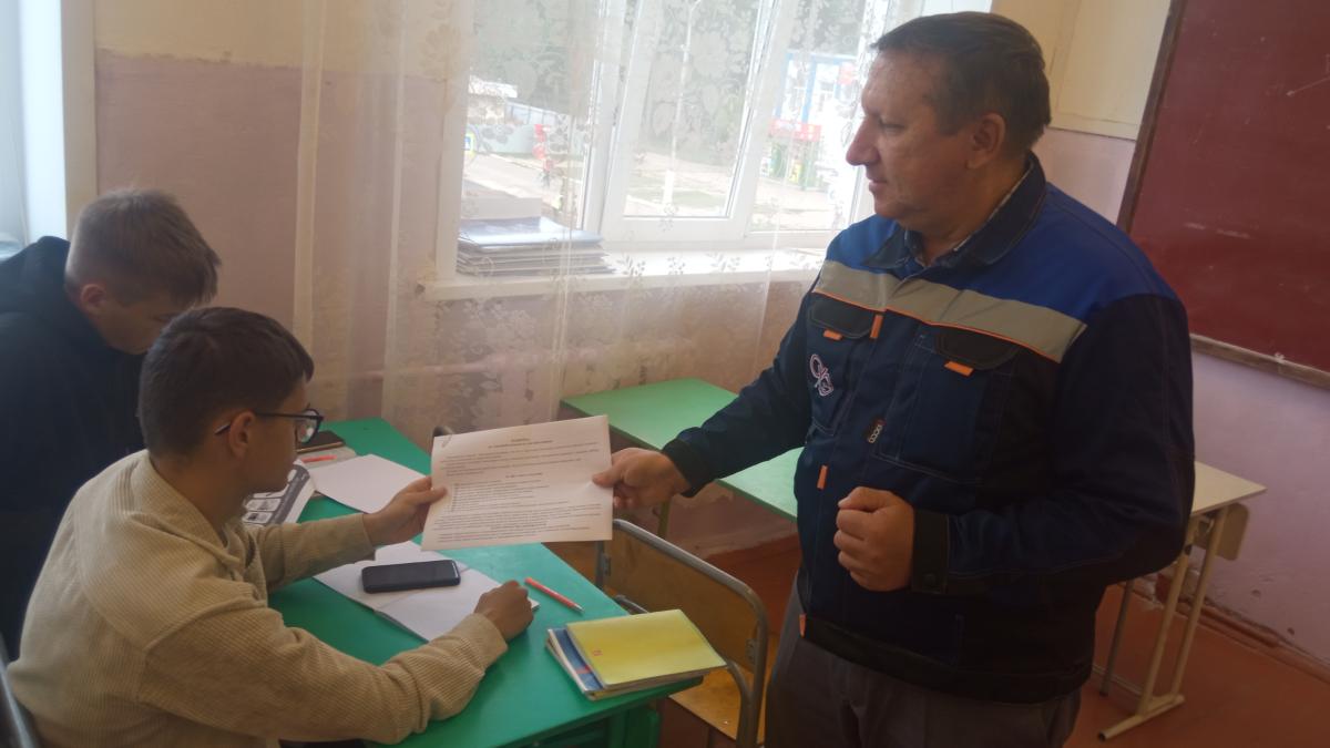 Инструктаж по электробезопасности прошел в Марксовском филиале Вавиловского университета Фото 4