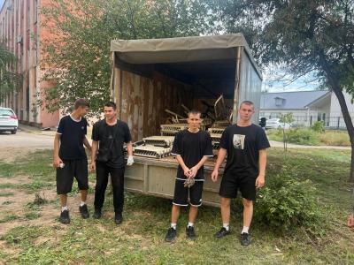 Студенты Марксовского филиала Вавиловского университета снова протянули руку помощи