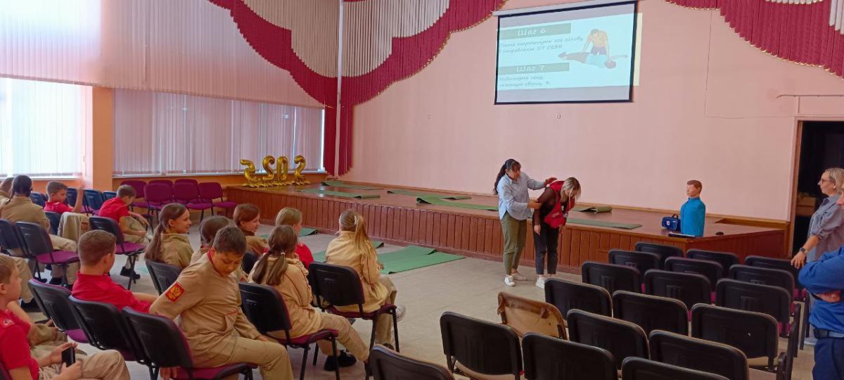 Преподаватели и обучающиеся университета – участники проекта «Единый урок первой помощи 2025» Фото 11