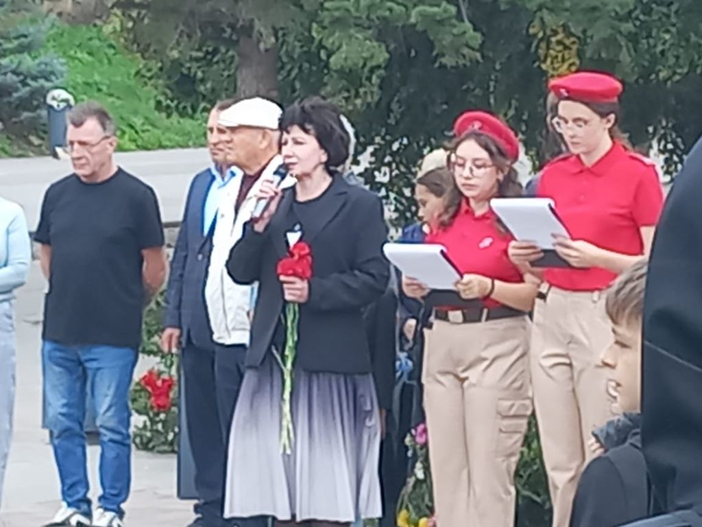 Патриотический час «Венок памяти»