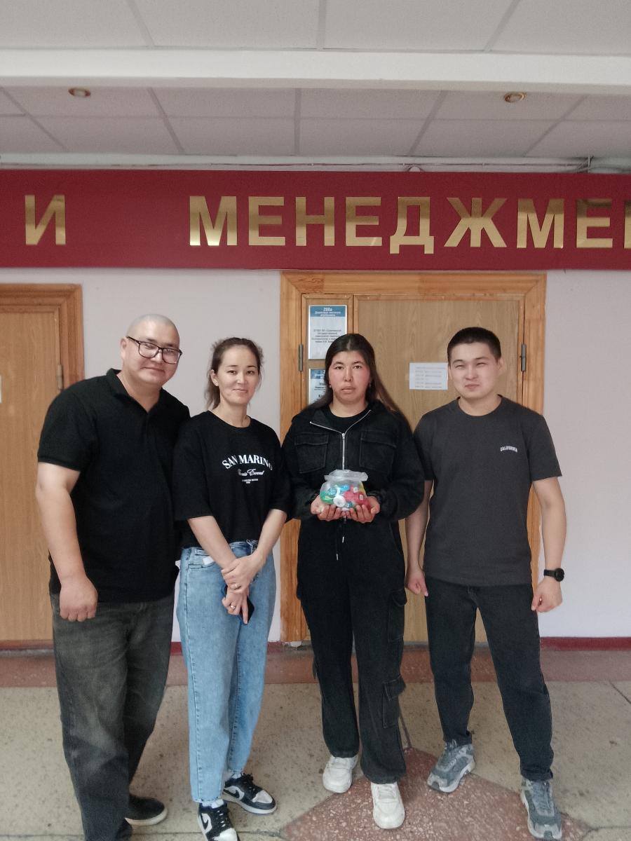 Участие в экологической акции «100 крышек=1 малек»