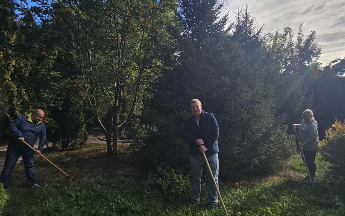 Участие в общегородском субботнике