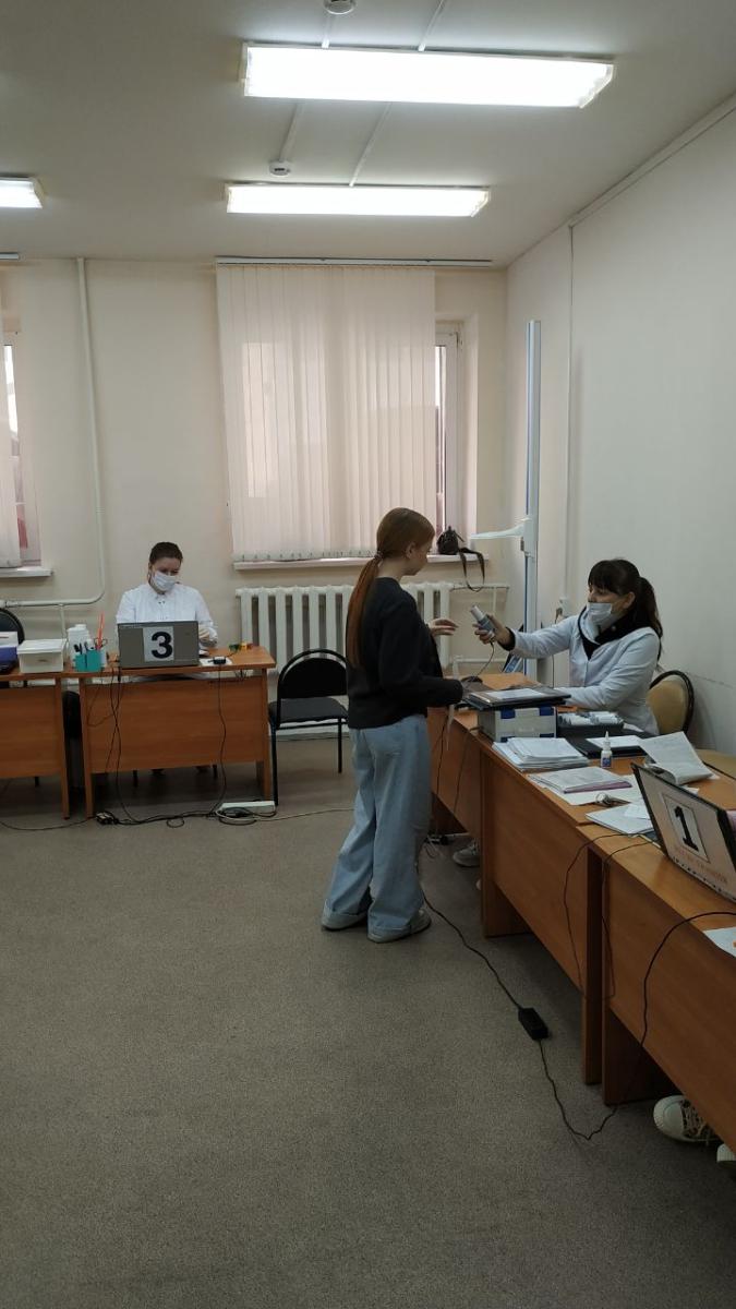 Медицинский осмотр в Областном врачебно-физкультурном диспансере Фото 4