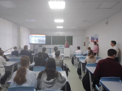 Профориентационная беседа в МОУ “СОШ №46” г. Саратова