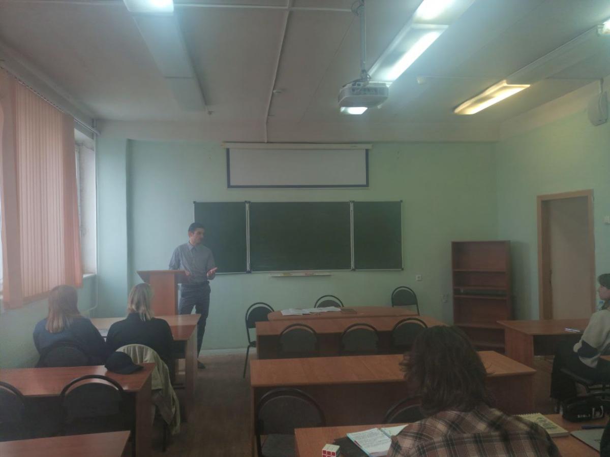 Открытое занятие доцента Ледяева Тимура Бахтиеровича Фото 2