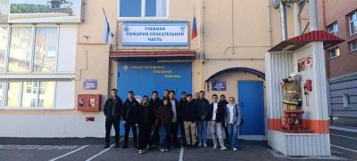 Экскурсия в Учебную пожарно-спасательную часть