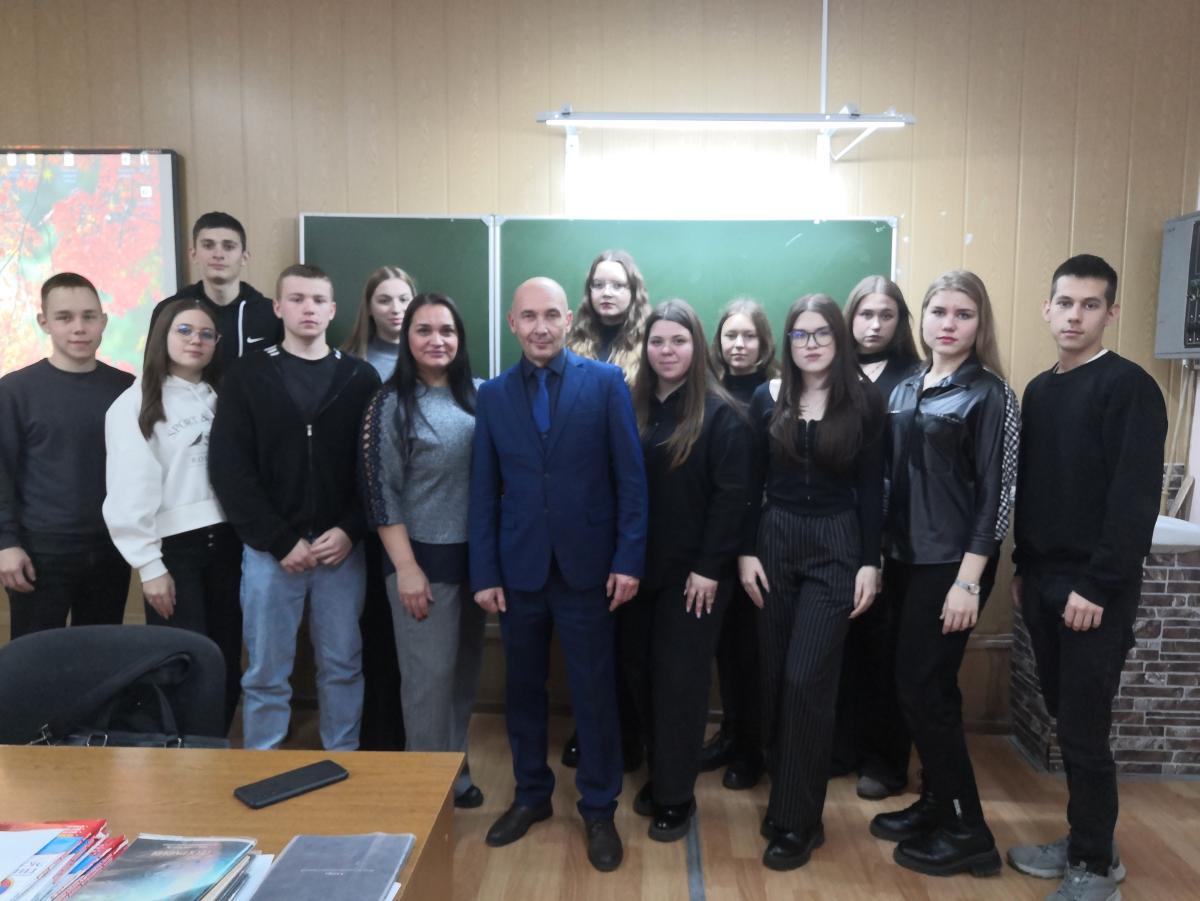 Профориентационная встреча в р.п. Базарный Карабулак