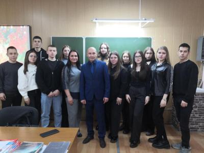 Профориентационная встреча в р.п. Базарный Карабулак
