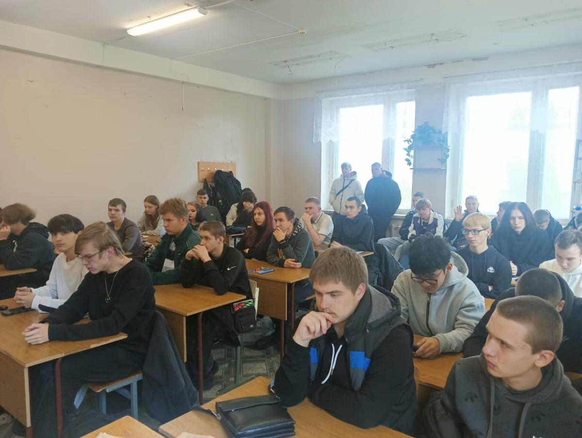 Профориентационное мероприятие   с учащимися выпускных групп ГАПОУ СО «Саратовский политехнический колледж» Фото 2